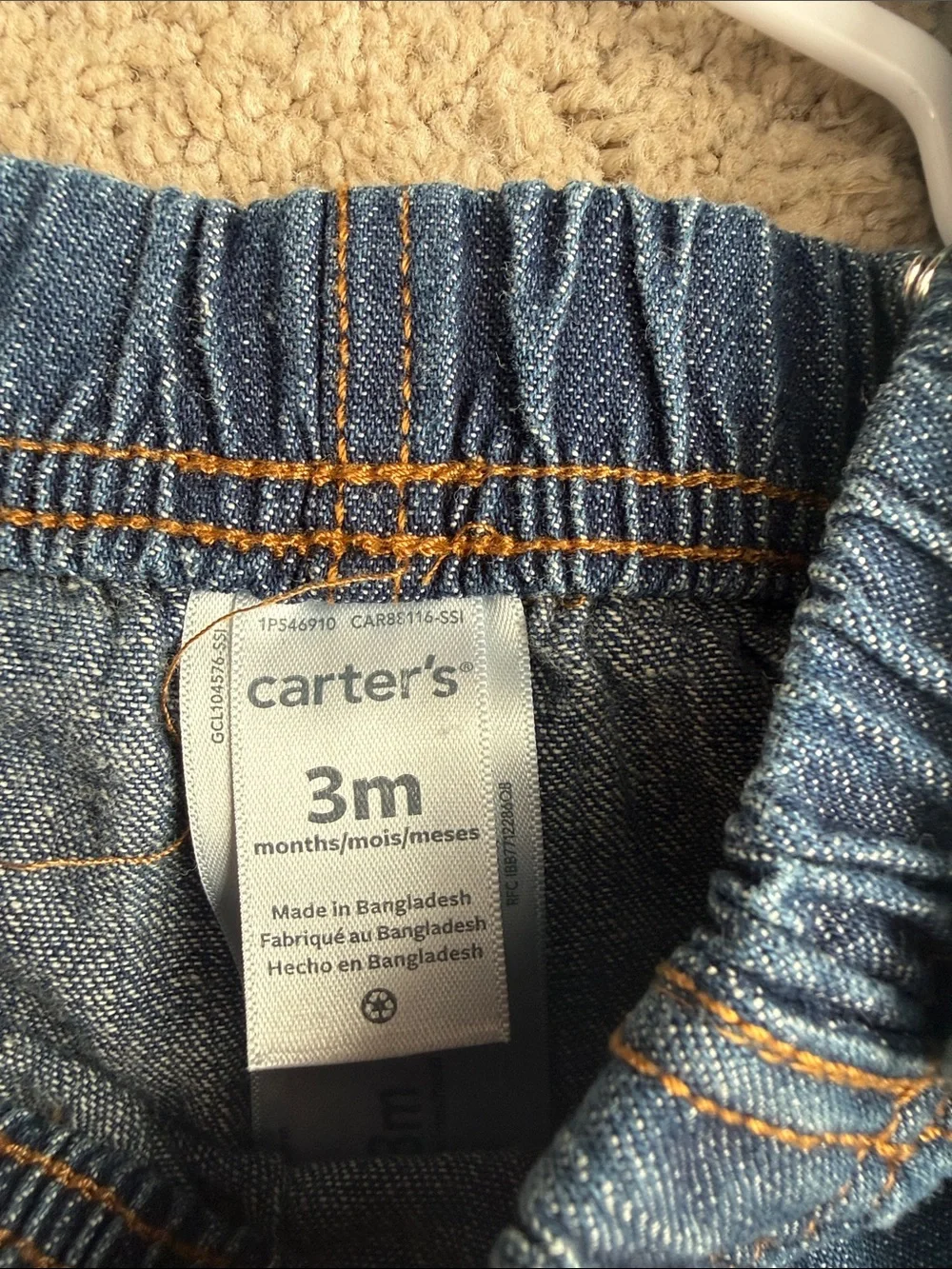 Carters soft teal